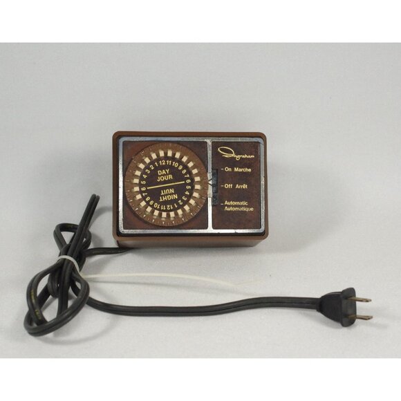 Vintage Ingraham Toastmaster Automatic 24 Hour Home Electronics Corded Timer - Picture 2 of 4